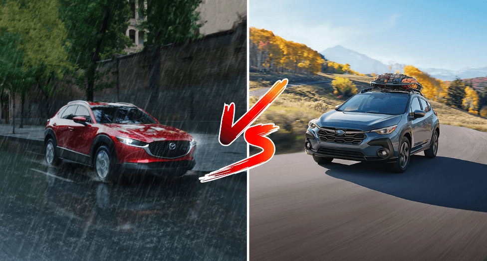 2025 Mazda CX-30 vs. Subaru Crosstrek Which Compact SUV Brings the Speed