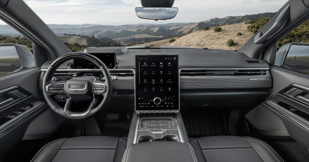 The GMC Sierra EV Denali Brings Real Truck Power to Electric Performance- interior view